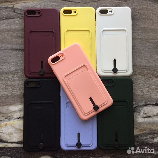 Чехол с картхолдером для iPhone