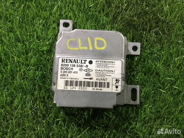 Блок AirBag Renault Clio 2