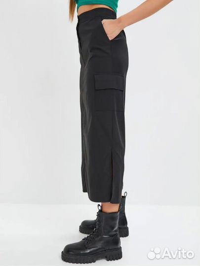 Юбка карго миди