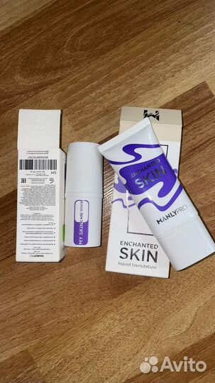 Manly pro тональный крем и база