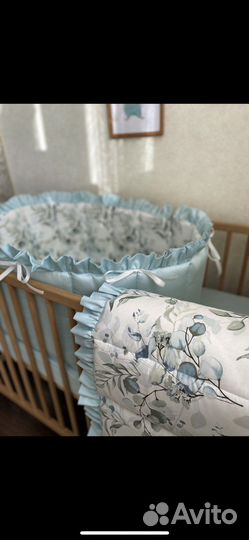 Бортики в детскую кроватку