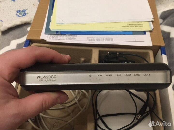 Wifi роутер wl-520gc