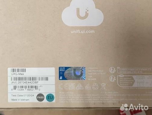 Роутер 2.5G Ubiquiti Unifi Gateway Max UXG-Max Новый