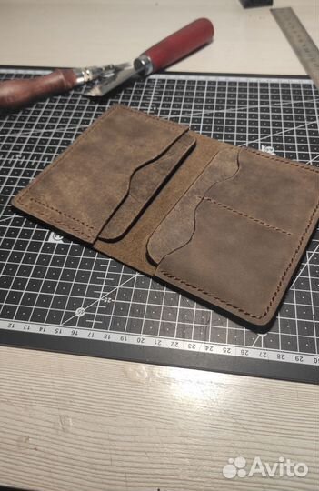 Обложка для документов натуральная кожа