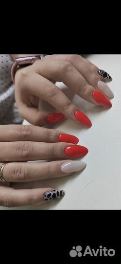 Маникюр, педикюр, наращивание ногтей