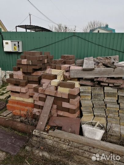 Кирпич облицовочный и шлакоблоки
