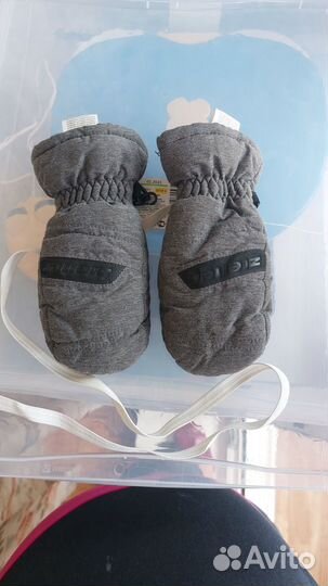 Варежки ziener на 2-3 года