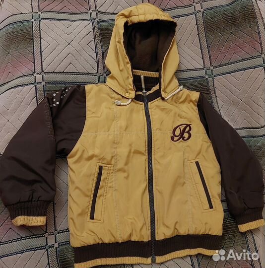 Куртка-бомбер 110-116р