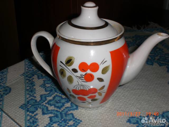 Заварочный чайник Вишенки