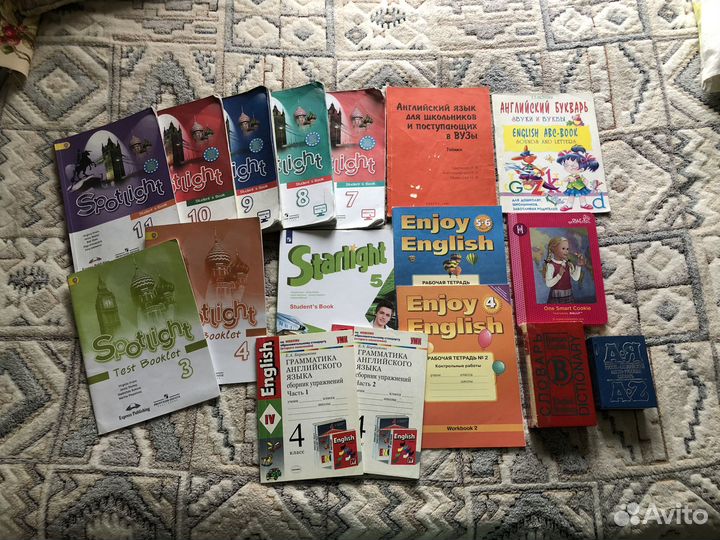 Англ: Spotlight,Enjoy Engl,Верещагина,Барашкова