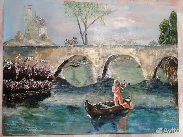 Мост и лодка