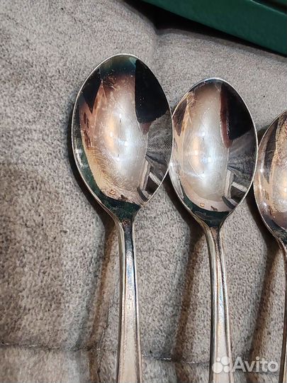 Ложки СССР мельхиор, новые, чайные
