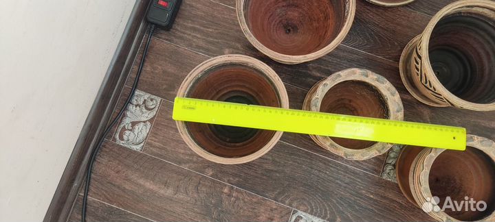 Горшки меандр весна беж