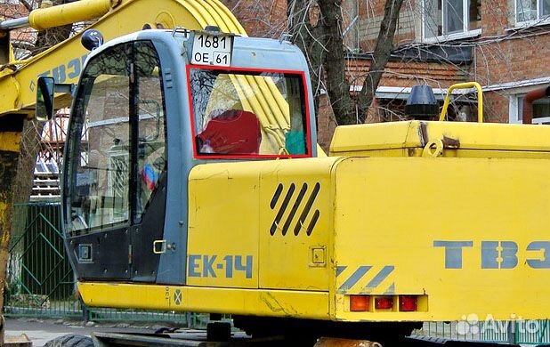 Стекло заднее твэкс ек-12, ек-14