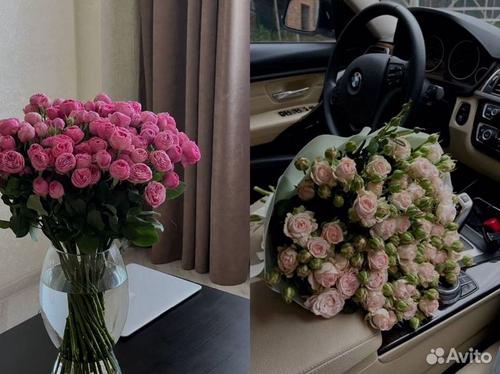 Кустовые розы с гарантией