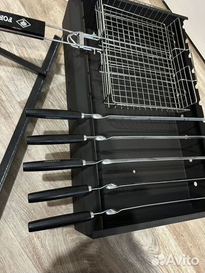 Мангал сварной в коробке новый