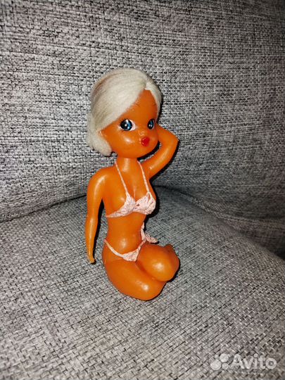 Кукла ГДР СССР с грудью купальщица русалка