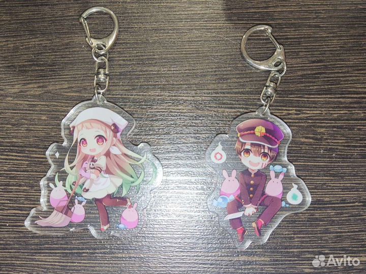 Акриловые аниме брелоки Нэнэ Яширо и Ханако
