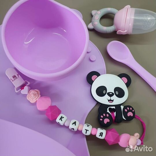 Набор посуды из силикона