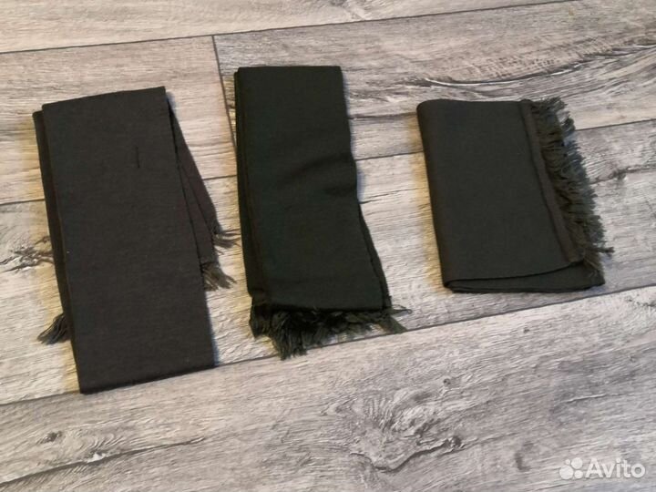 Кашне мужское, зелёное