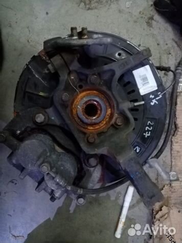 Кулак передний левый в сборе Киа Соренто Прайм юм