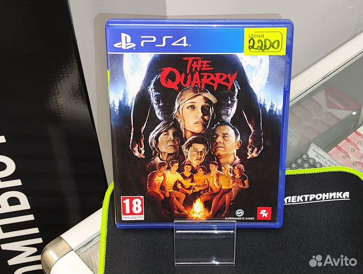 Диск Игра PS4 The Quarry