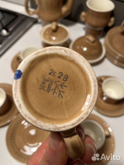 Кофейный сервиз конаково зик СССР