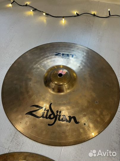 Тарелки zildjian zbt с чехлом