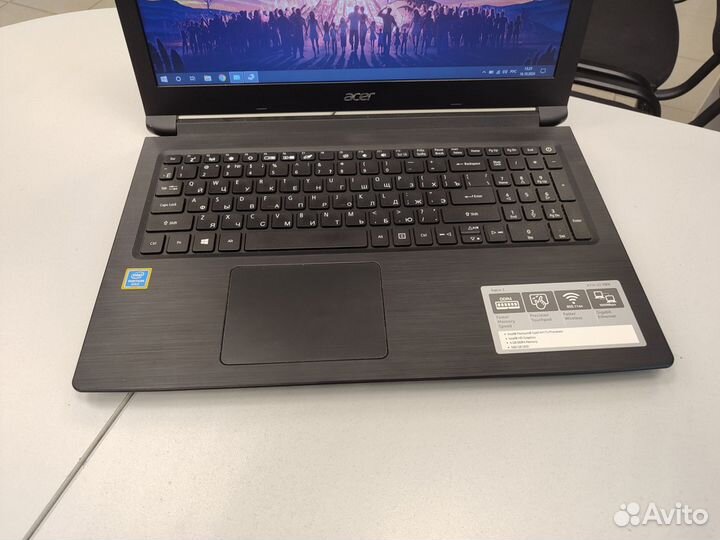 Ноутбук Acer 4417U/SSD-120Gb/DDR4-4Gb/15.6