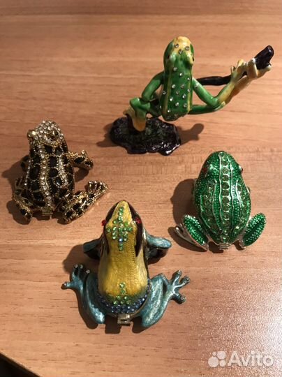 Шкатулки в виде лягушки