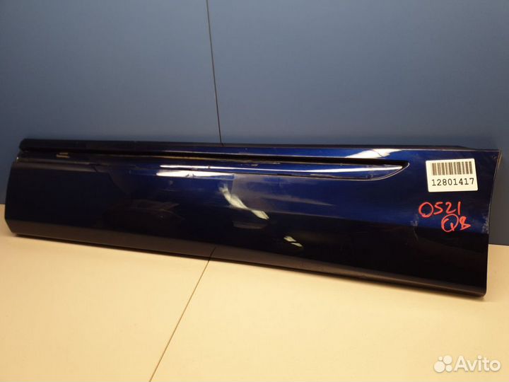 Молдинг двери левый задний Audi Q8 4M8 2018