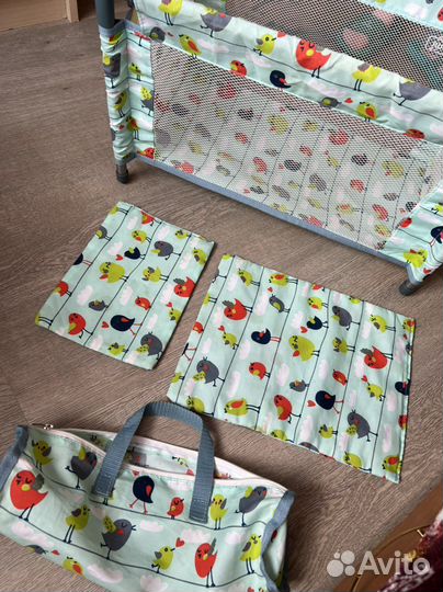 Манеж для кукол кровать