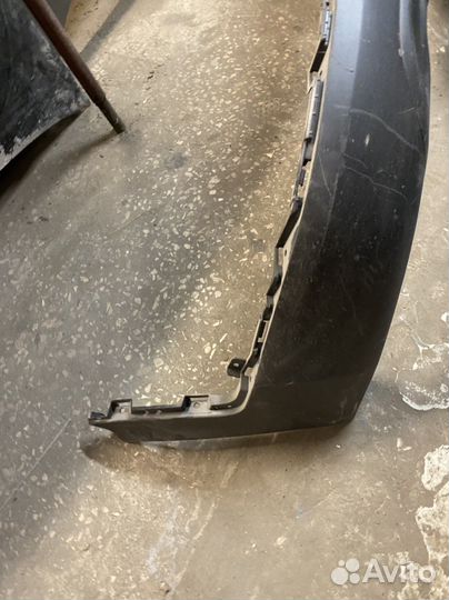 Юбка заднего бампера KIA sportage 4