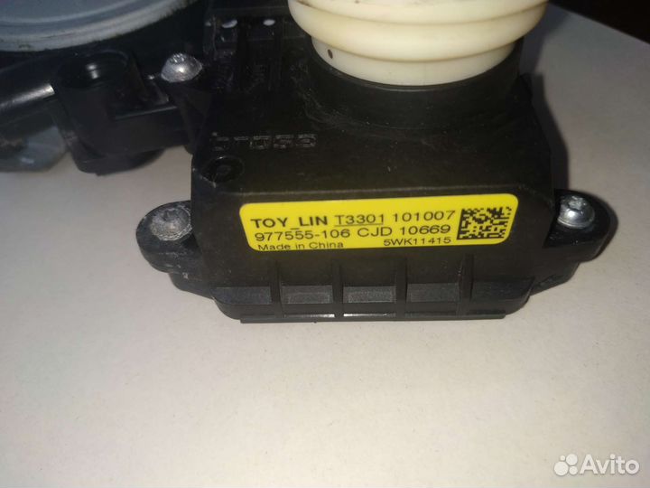 Механизм стеклоподъёмника Toyota Camry V40 2006-11