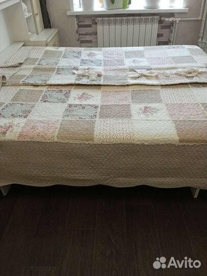 Покрывало+2 наволочки в стиле Шебби шик 2-х сп