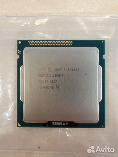 Процессор intel core i5-3340 под сокет LGA1155