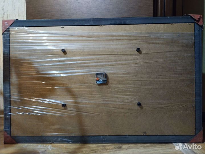 Картина с часами Закат в Венеции