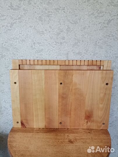 Форма для свечей деревянная