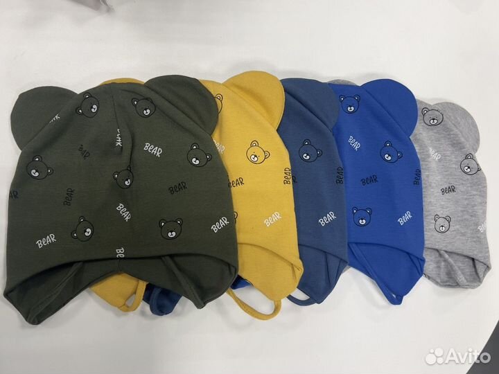 Шапки детские для мальчиков новые