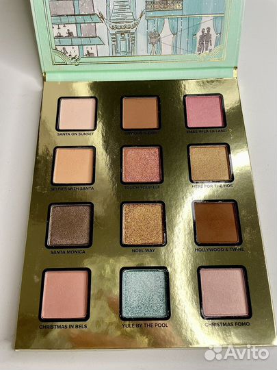 Палетка теней too faced