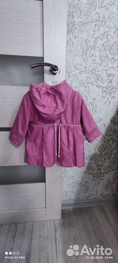 Плащ для девочки 80-92