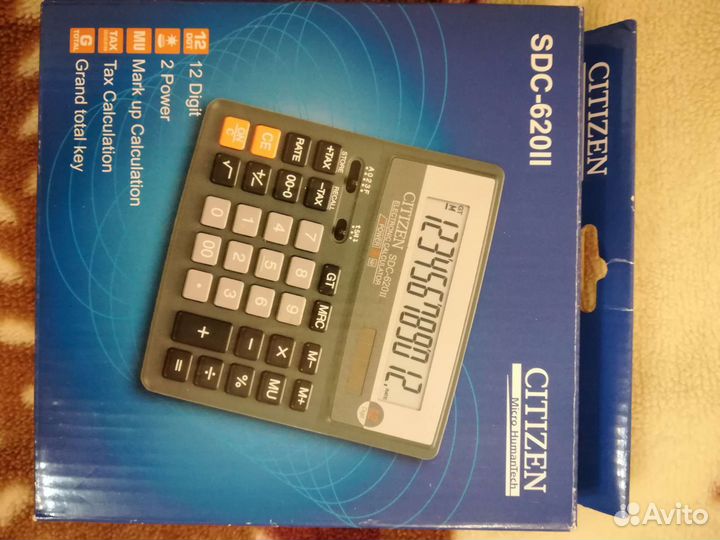 Калькулятор citizen