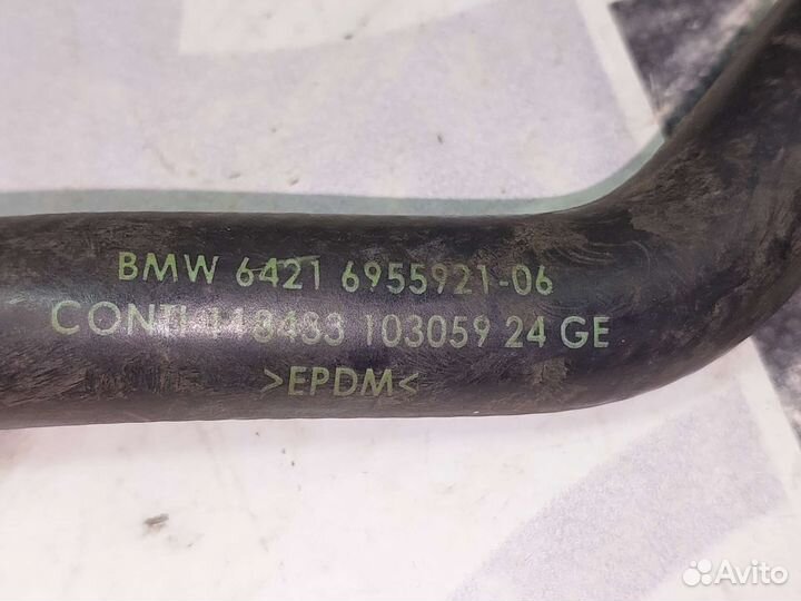 Патрубок клапана печки BMW E70