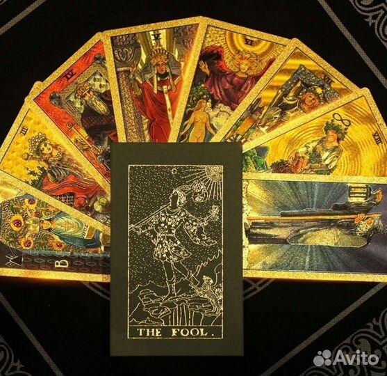 Карты Таро Золотые Райдера Уэйта