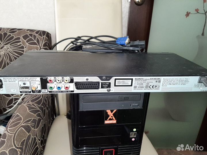 DVD-плеер Sony DVP-NS728H