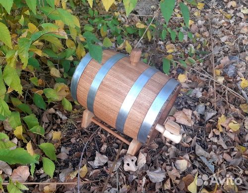 Бочка дубовая 5 литров