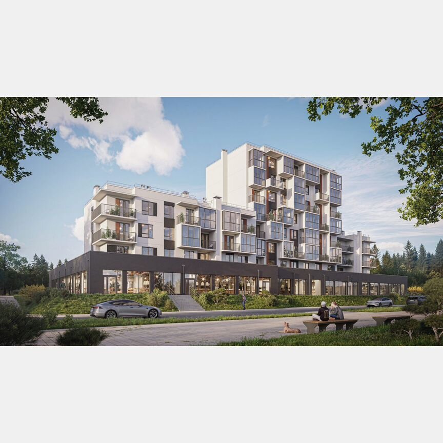 1-к. квартира, 30,8 м², 1/8 эт.