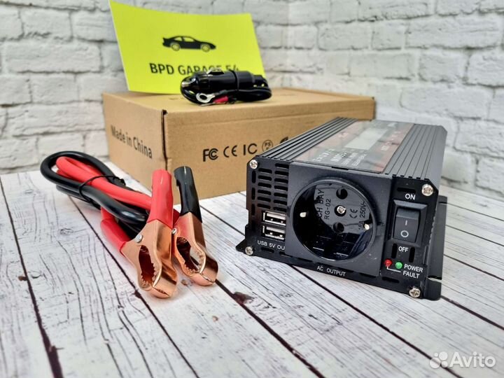 Преобразователь напряжения 12 220. 1500 Вт. Новый