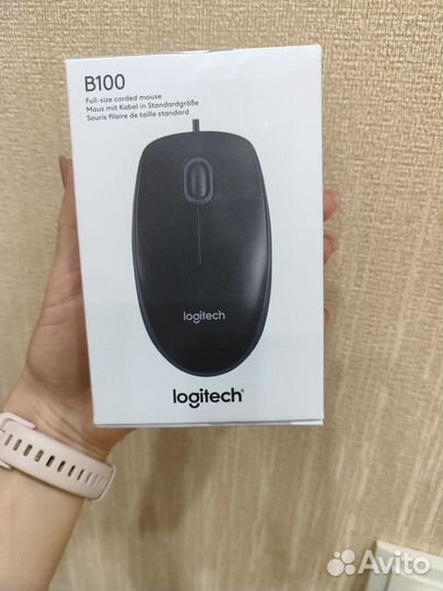 Новая мышь Logitech B100