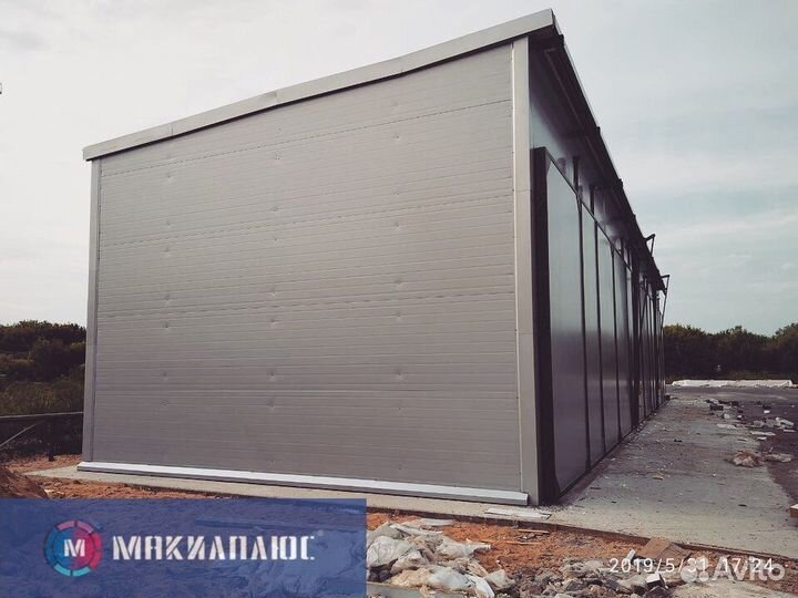 Сушильная камера 60м3 с теплоносителем вода